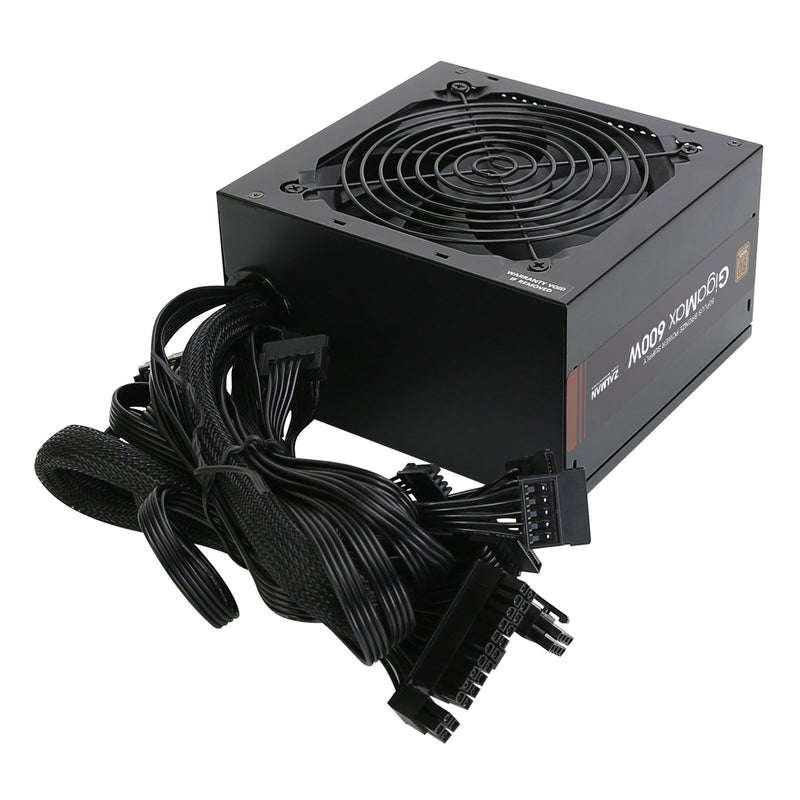 Zalman GigaMax ZM600GVII-A Power Supply, 80+ PLUS Bronze, 600W