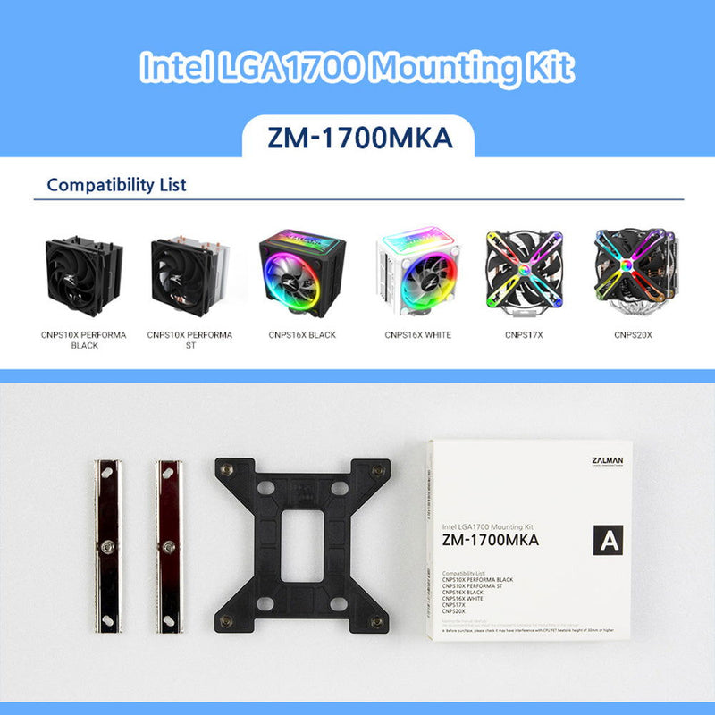 Zalman Intel LGA1700 Mounting Kit for Zalman Coolers Kit A