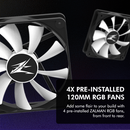 4 of 9: Zalman Zalman i3 Neo ATX Mid-Tower Gaming PC Case w/ Mesh Front & 4 x RGB Fans - Black