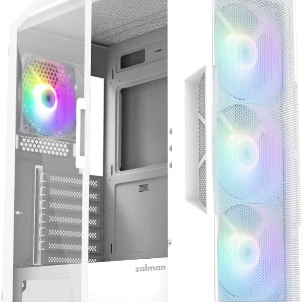Zalman i3 Neo ATX Mid-Tower Gaming PC Case w/ Mesh Front & 4 x RGB