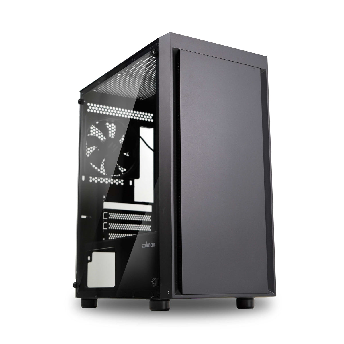 Zalman T3 Compact mATX Mini-Tower Gaming PC Case, 2 x Fans Pre