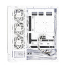 5 of 7: Zalman P40 DS ATX Mid-Tower PC Case - 9.1 in LCD Screen, 4 x ARGB Fans Preinstalled, White
