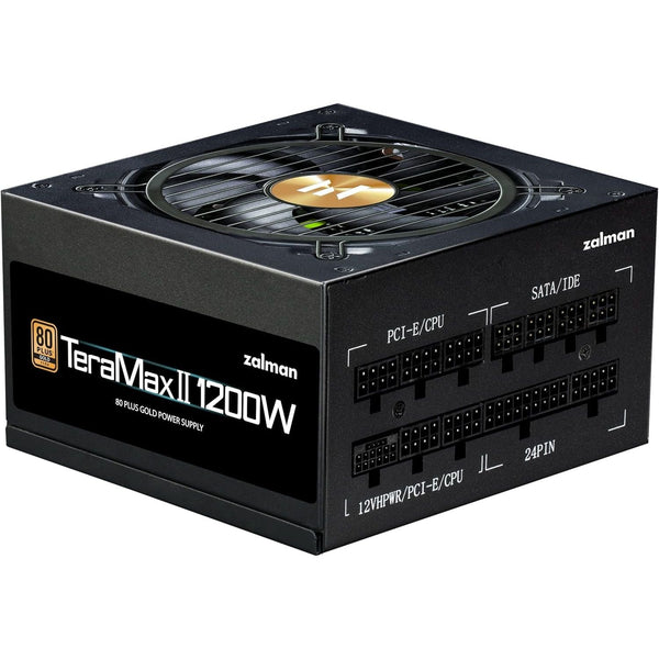 Zalman TeraMax II 1200W 80+ Gold Certified Power Supply ATX 3.0 / PCI-E 5.0 Modular PSU Black