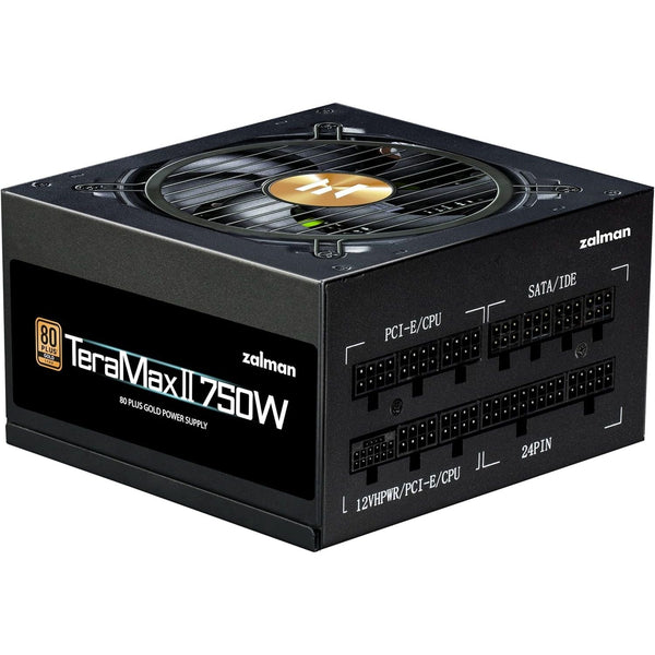 Zalman TeraMax II 750W 80+ Gold Certified Power Supply ATX 3.0 / PCI-E 5.0 Modular PSU Black