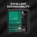 6 of 15: Zalman Zalman S2 TG ATX Mid-Tower PC Case 3 x Fans w/ Tempered Glass Side Panel