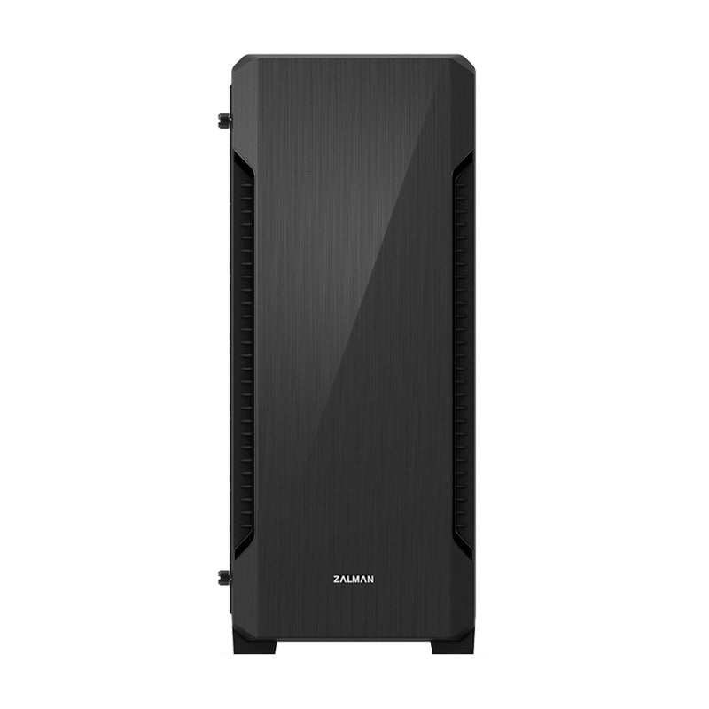 Zalman Zalman S3 TG ATX Mid-Tower PC Case 3 x Fans w/ Tempered Glass Side Pan ...