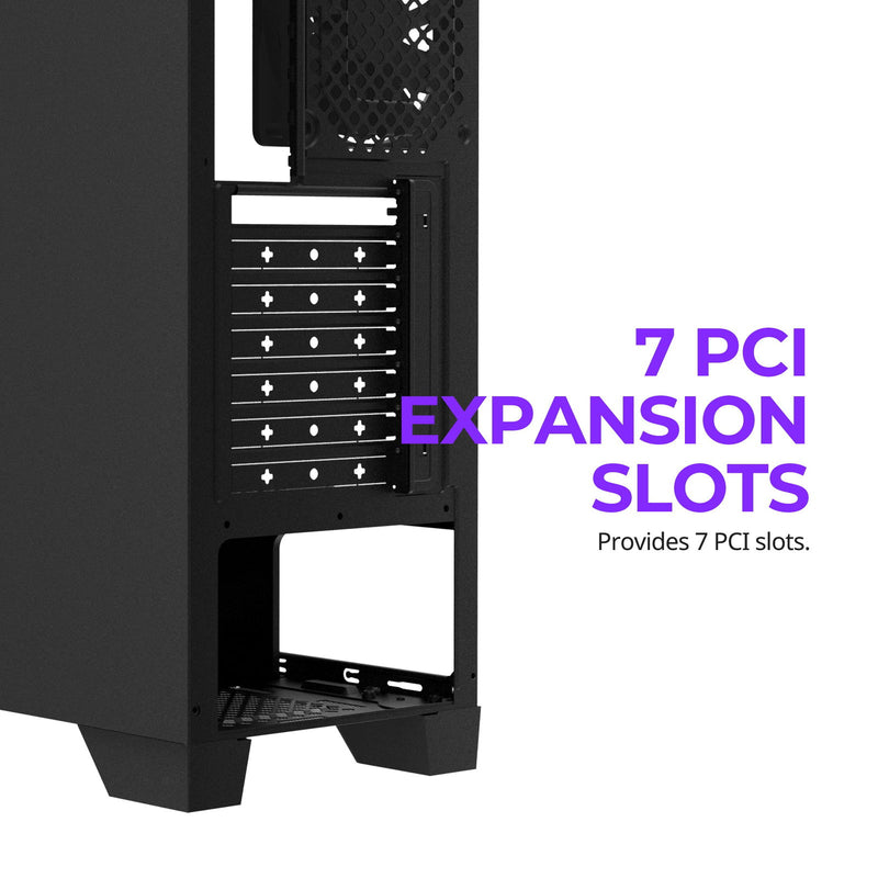 Zalman Zalman S3 TG ATX Mid-Tower PC Case 3 x Fans w/ Tempered Glass Side Panel