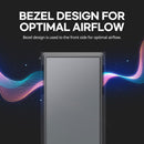 5 of 16: Zalman Zalman S4 ATX Mid-Tower PC Case 2 x Fans w/ Tempered Glass Side Panel