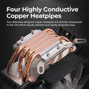 3 of 12: Zalman Zalman CNPS10X Optima II CPU Air Cooler Fan - Black