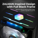 4 of 12: Zalman Zalman CNPS10X Optima II CPU Air Cooler Fan - Black