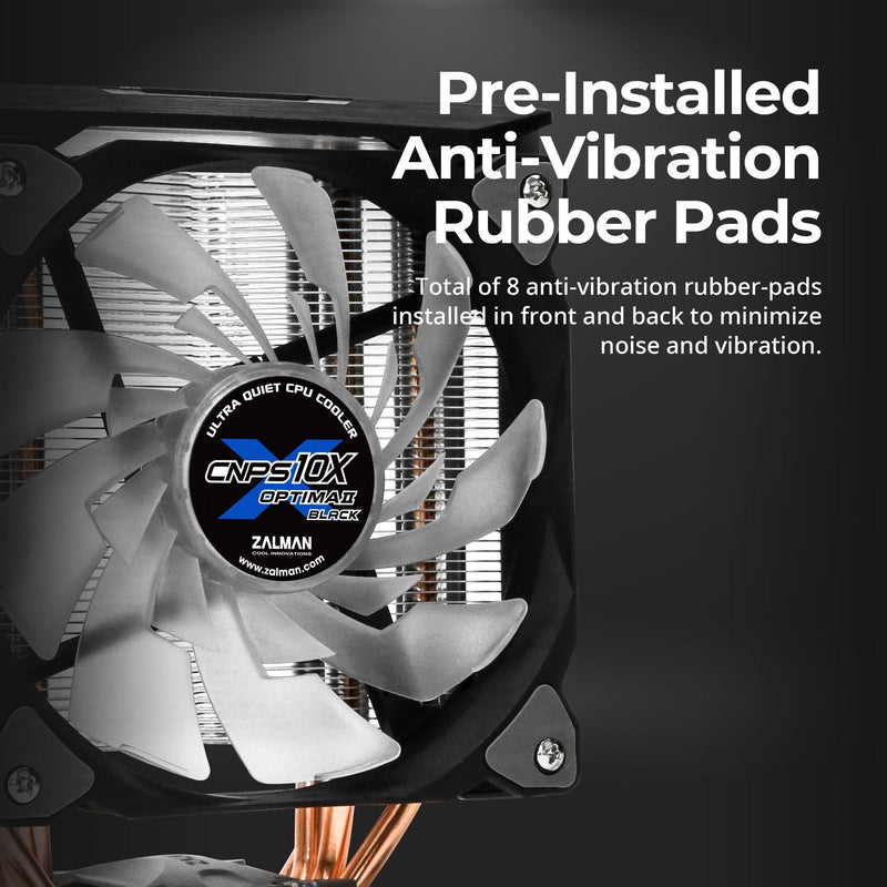 Zalman Zalman CNPS10X Optima II CPU Air Cooler Fan - Black
