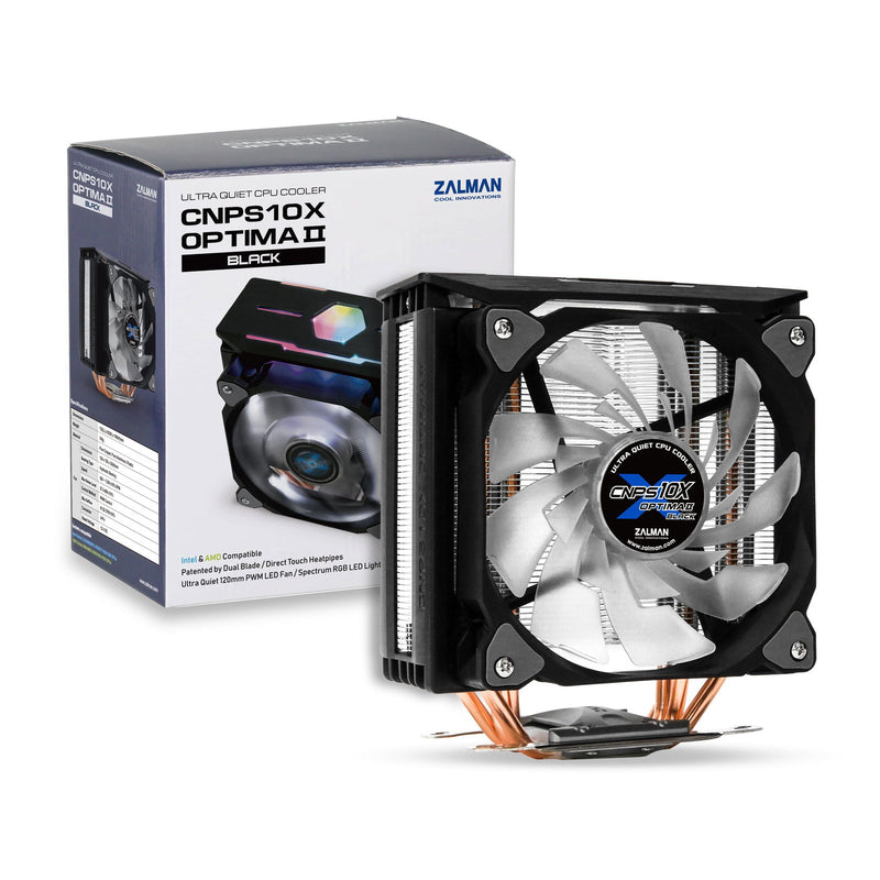 Zalman Zalman CNPS10X Optima II CPU Air Cooler Fan - Black