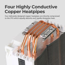 3 of 16: Zalman Zalman CNPS10X Optima II CPU Air Cooler Fan - White