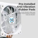 5 of 16: Zalman Zalman CNPS10X Optima II CPU Air Cooler Fan - White