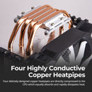 3 of 12: Zalman Zalman CNPS10X Optima II RGB CPU Air Cooler Fan - Black