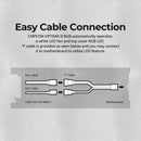 6 of 12: Zalman Zalman CNPS10X Optima II RGB CPU Air Cooler Fan - Black