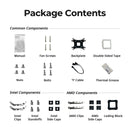 8 of 12: Zalman Zalman CNPS10X Optima II RGB CPU Air Cooler Fan - Black