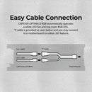 7 of 12: Zalman Zalman CNPS10X Optima II RGB CPU Air Cooler Fan - White