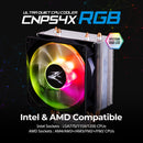 3 of 10: Zalman Zalman CNPS4X RGB LED CPU Air Cooler Fan