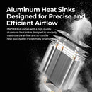 5 of 10: Zalman Zalman CNPS4X RGB LED CPU Air Cooler Fan