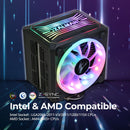 3 of 15: Zalman Zalman CNPS 16X ARGB CPU Air Cooler Fan - Black