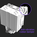 4 of 9: Zalman Zalman CNPS 9X Performa ARGB CPU Air Cooler, 120mm Fan, 180W TDP - White