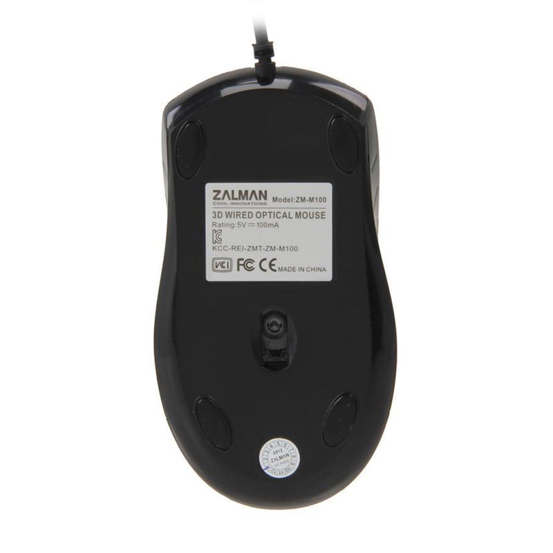 Zalman Zalman M100 Black Wired Optical Mouse