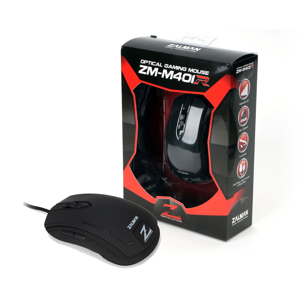 Zalman M401R Optical Gaming Mouse – Zalman | Ultimate PC Cases