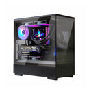 3 of 14: Zalman Zalman P10 mATX Gaming PC Case, Panoramic Glass, 1 x PWM ARGB Fan - Black