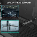 11 of 14: Zalman Zalman P10 mATX Gaming PC Case, Panoramic Glass, 1 x PWM ARGB Fan - Black