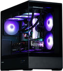 3 of 9: Zalman Zalman P30 mATX Mini-Tower PC Case Panoramic Glass 3 x ARGB Fans - Black