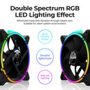 4 of 12: Zalman Zalman RFD120A ARGB Ring Fan Addressable RGB 120mm Case Fan