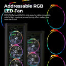 5 of 12: Zalman Zalman RFD120A ARGB Ring Fan Addressable RGB 120mm Case Fan