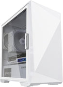 1 of 9: Zalman Zalman Z1 Iceberg mATX Mini-Tower PC Case 3 x Fans Pre-installed - White