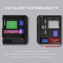 6 of 8: Zalman Zalman i3 ARGB Airflow ATX Mid-Tower Gaming PC Case - Black