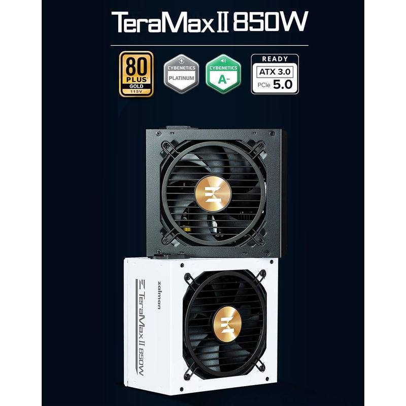 TeraMax II 850W 80+ Gold Certified Power Supply ATX 3.0 / PCI-E 5.0 Modular PSU