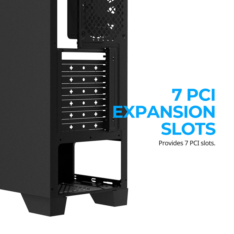 Zalman S3 ATX Mid-Tower PC Case 3 x Fans Pre-installed w/ Acrylic Side Panel