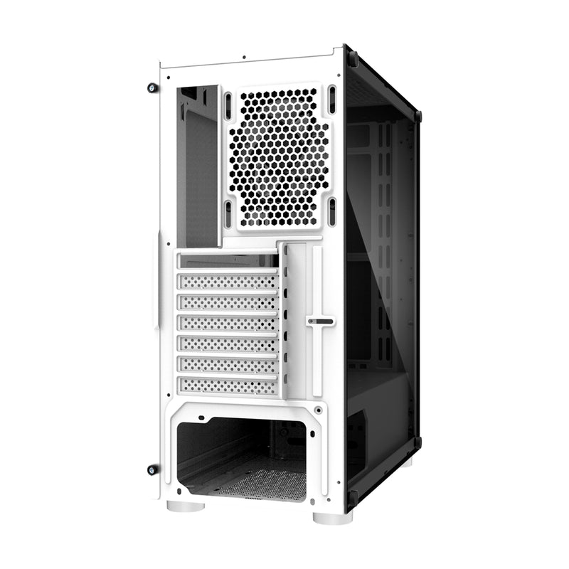 [Certified Refurbished] Zalman R2 ATX Mid-Tower PC Case - White