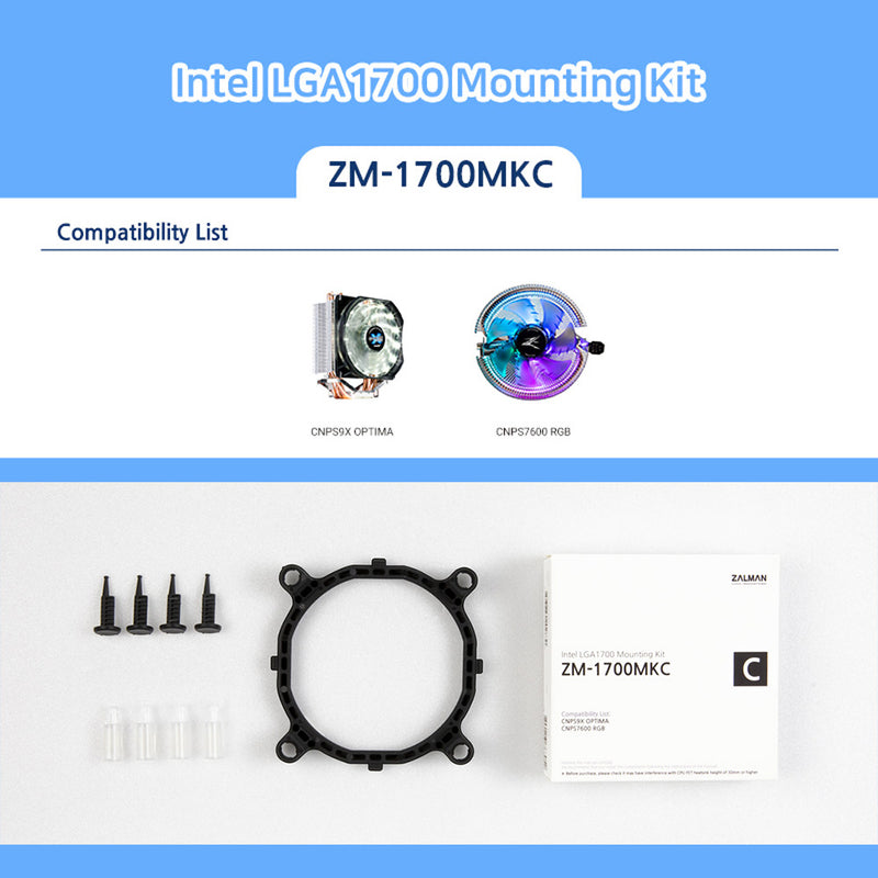 Intel LGA1700 Mounting Kit for Zalman Coolers